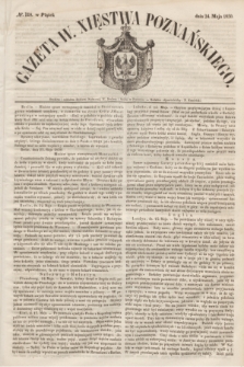 Gazeta W. Xięstwa Poznańskiego. 1850, № 118 (24 maja)
