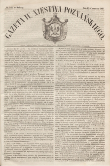Gazeta W. Xięstwa Poznańskiego. 1850, № 149 (29 czerwca)