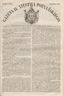 Gazeta W. Xięstwa Poznańskiego. 1850, № 158 (10 lipca)
