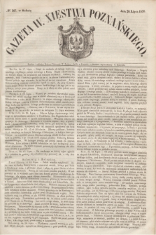 Gazeta W. Xięstwa Poznańskiego. 1850, № 167 (20 lipca)