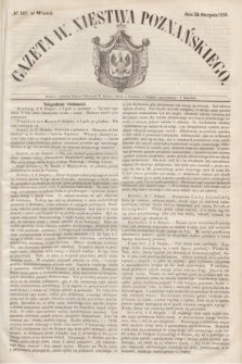 Gazeta W. Xięstwa Poznańskiego. 1850, № 187 (13 sierpnia)