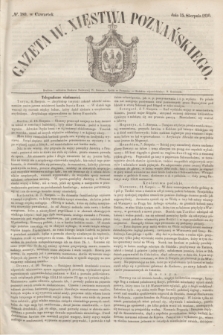 Gazeta W. Xięstwa Poznańskiego. 1850, № 189 (15 sierpnia)