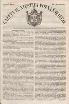 Gazeta W. Xięstwa Poznańskiego. 1850, № 209 (7 września)