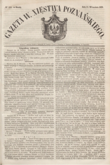 Gazeta W. Xięstwa Poznańskiego. 1850, № 212 (11 września)