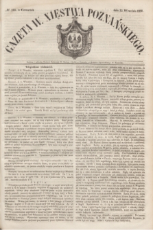 Gazeta W. Xięstwa Poznańskiego. 1850, № 213 (12 września)