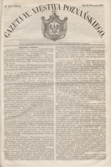 Gazeta W. Xięstwa Poznańskiego. 1850, № 218 (18 września)
