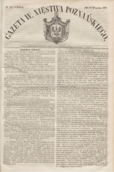Gazeta W. Xięstwa Poznańskiego. 1850, № 227 (28 września)