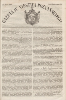 Gazeta W. Xięstwa Poznańskiego. 1850, № 236 (20 października)
