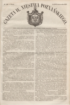 Gazeta W. Xięstwa Poznańskiego. 1850, № 254 (30 października)
