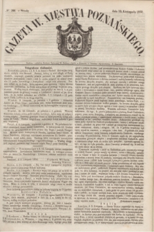 Gazeta W. Xięstwa Poznańskiego. 1850, № 266 (13 listopada)