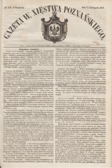 Gazeta W. Xięstwa Poznańskiego. 1850, № 270 (17 listopada)