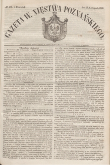 Gazeta W. Xięstwa Poznańskiego. 1850, № 273 (21 listopada)
