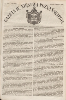 Gazeta W. Xięstwa Poznańskiego. 1850, № 279 (28 listopada)