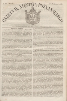 Gazeta W. Xięstwa Poznańskiego. 1850, № 281 (30 listopada)
