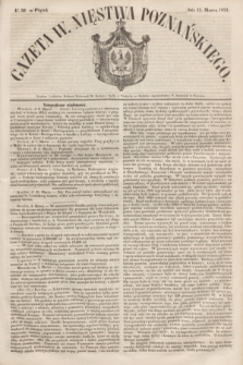 Gazeta W. Xięstwa Poznańskiego. 1853, № 59 (11 marca) + dod.
