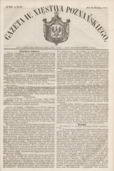 Gazeta W. Xięstwa Poznańskiego. 1853, № 292 (14 grudnia)