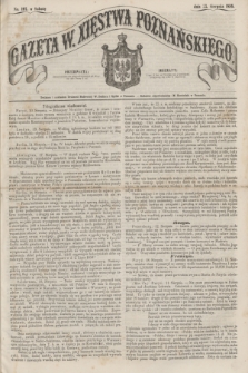 Gazeta W. Xięstwa Poznańskiego. 1856, nr 197 (23 sierpnia)