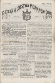 Gazeta W. Xięstwa Poznańskiego. 1856, nr 225 (25 września)