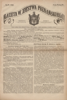 Gazeta W. Xięstwa Poznańskiego. 1863, nr 222 (23 września)