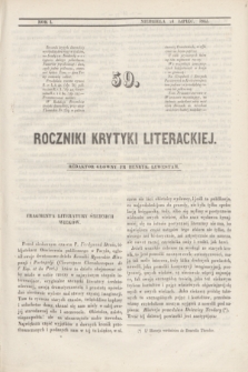 Roczniki Krytyki Literackiej. R.1, [T.2], [Ner] 59 (24 lipca 1842)