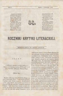 Roczniki Krytyki Literackiej. R.1, [T.2], [Ner] 88 (9 listopada 1842)