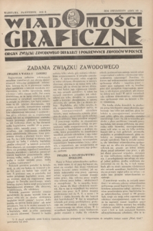 Wiadomości Graficzne : organ związku zawodowego drukarzy i pokrewnych zawodów w Polsce. R.28, nr 11 (październik 1935)