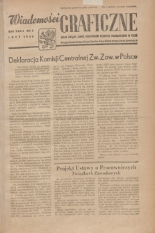 Wiadomości Graficzne : organ związku zawod. pracowników przemysłu poligraficznego w Polsce. R.34, nr 2 (luty 1948)