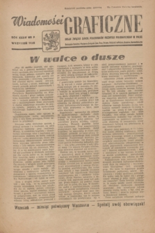 Wiadomości Graficzne : organ związku zawod. pracowników przemysłu poligraficznego w Polsce. R.34, nr 9 (wrzesień 1948)