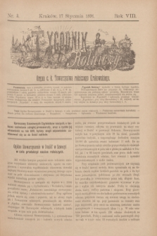 Tygodnik Rolniczy : Organ c. k. Towarzystwa rolniczego Krakowskiego. R.8, nr 3 (17 stycznia 1891)