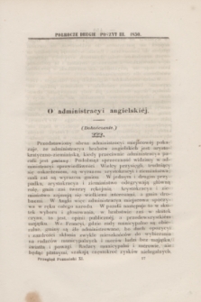 Przegląd Poznański : pismo sześciotygodniowe. T.11, Poszyt 3 (drugie półrocze 1850)