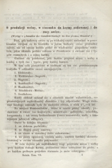 Rolnik : czasopismo dla gospodarzy wiejskich : organ urzędowy c. k. galicyjskiego Towarzystwa gospodarskiego. T.7, [Zeszyt 1] (lipiec 1870)