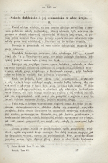 Rolnik : czasopismo dla gospodarzy wiejskich : organ urzędowy c. k. galicyjskiego Towarzystwa gospodarskiego. T.7, [Zeszyt 5] (listopad 1870)