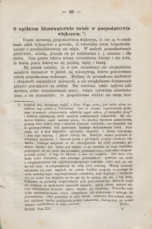 Rolnik : czasopismo dla gospodarzy wiejskich : organ urzędowy c. k. Towarzystwa gospodarskiego galicyjskiego. T.12, [Zeszyt 2] (1873) + wkładka
