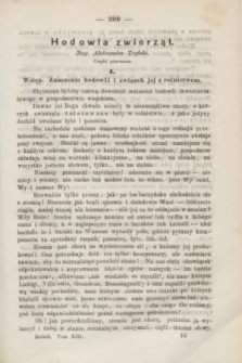 Rolnik : czasopismo dla gospodarzy wiejskich : organ urzędowy c. k. Towarzystwa gospodarskiego galicyjskiego. T.13, [Zeszyt 4] ([październik] 1873)