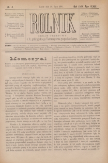 Rolnik : organ urzędowy c. k. galicyjskiego Towarzystwa gospodarskiego. R.24, T.48, Nr. 3 (18 lipca 1891)