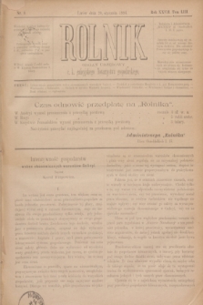 Rolnik : organ urzędowy c. k. galicyjskiego Towarzystwa gospodarskiego. R.27, T.53, Nr. 3 (20 stycznia 1894)
