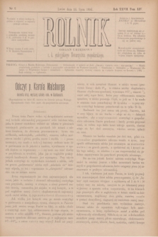 Rolnik : organ urzędowy c. k. galicyjskiego Towarzystwa gospodarskiego. R.27, T.54, Nr. 2 (14 lipca 1894)