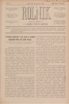 Rolnik : organ urzędowy c. k. galicyjskiego Towarzystwa gospodarskiego. R.27, T.54, Nr. 13 (29 września 1894)