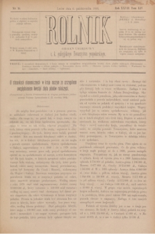 Rolnik : organ urzędowy c. k. galicyjskiego Towarzystwa gospodarskiego. R.27, T.54, Nr. 14 (6 października 1894)