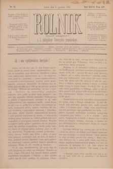 Rolnik : organ urzędowy c. k. galicyjskiego Towarzystwa gospodarskiego. R.27, T.54, Nr. 23 (8 grudnia 1894)