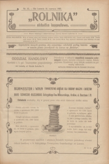 Rolnik : organ c. k. galicyjskiego Towarzystwa gospodarskiego. R.38, T.69, Nr. 25 (16 czerwca 1905) + dod.
