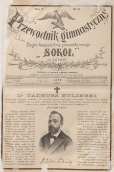 Przewodnik Gimnastyczny : organ Towarzystwa Gimnastycznego „Sokoł” we Lwowie. R.5, nr 2 (luty 1885)