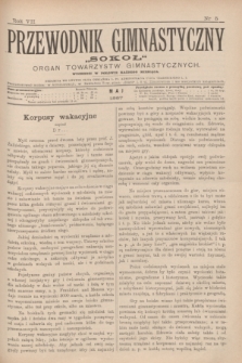 Przewodnik Gimnastyczny „Sokoł” : organ towarzystw gimnastycznych. R.7, nr 5 (maj 1887)