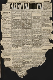 Gazeta Narodowa. 1883, nr 1