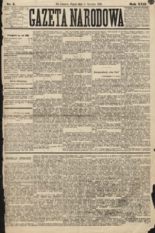 Gazeta Narodowa. 1883, nr 3
