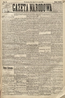 Gazeta Narodowa. 1883, nr 6