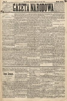 Gazeta Narodowa. 1883, nr 7