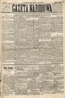Gazeta Narodowa. 1883, nr 8