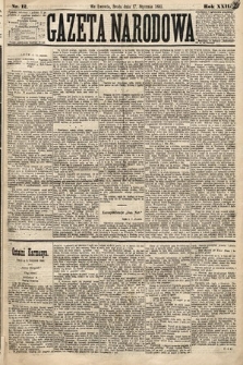 Gazeta Narodowa. 1883, nr 12