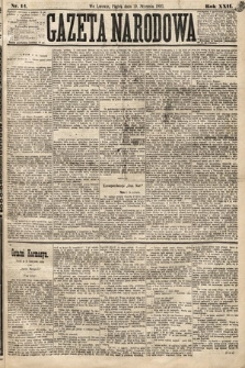 Gazeta Narodowa. 1883, nr 14